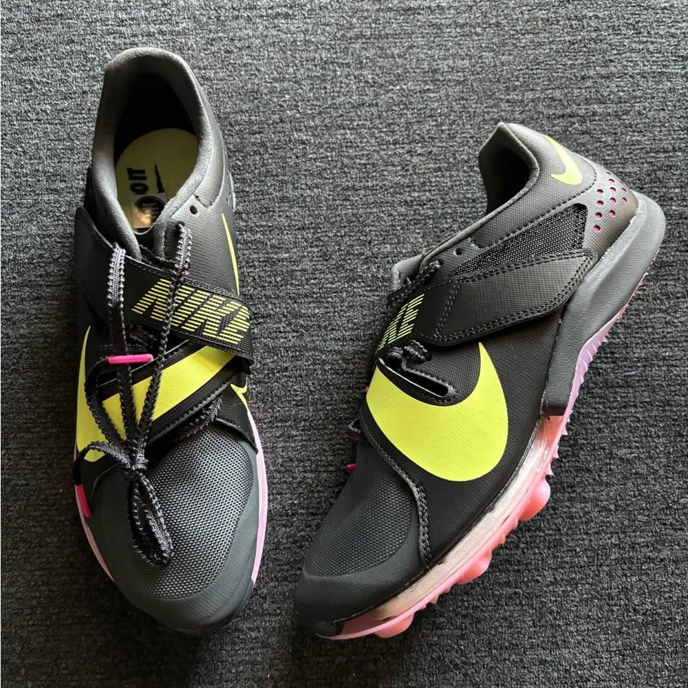 Nike Zoom Long Jump Elite “Anthracite Pink Volt” Men’s Size 6
